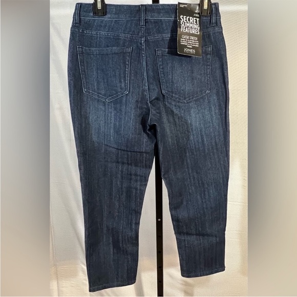 💗 Nwt Womens size 4 blue jeans by Jones New York - Picture 3 of 6